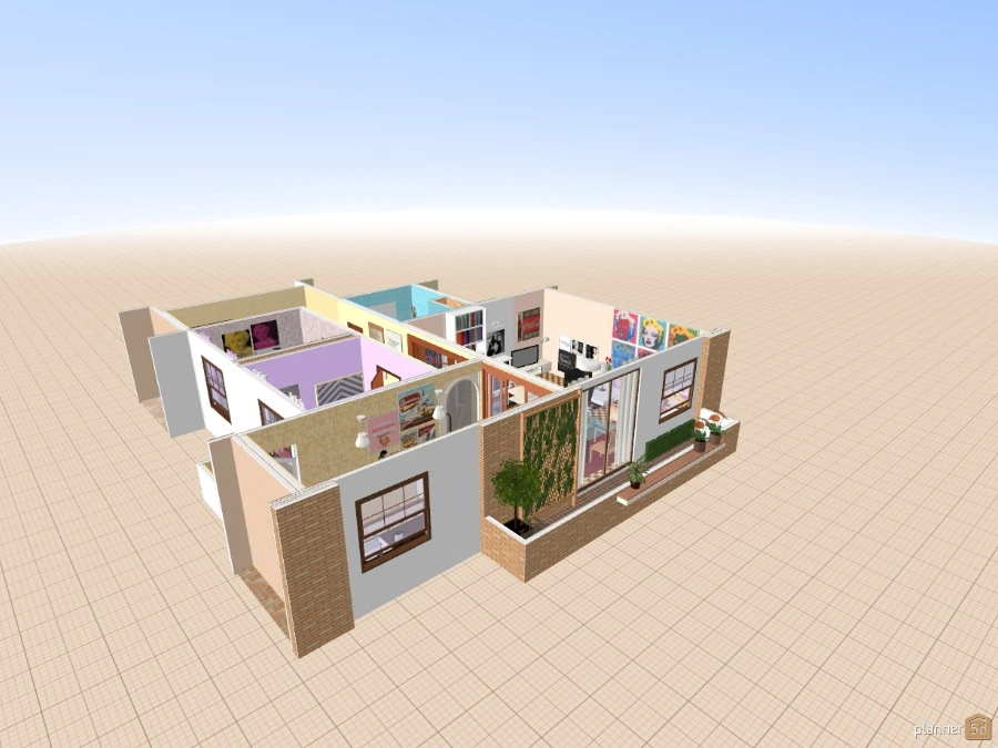 Retro apartment copy #44891 by jose ramon infantes albiñana