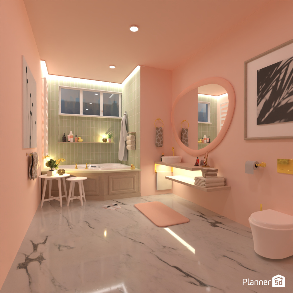 Pastel bathroom #20685802 by Editors Choice