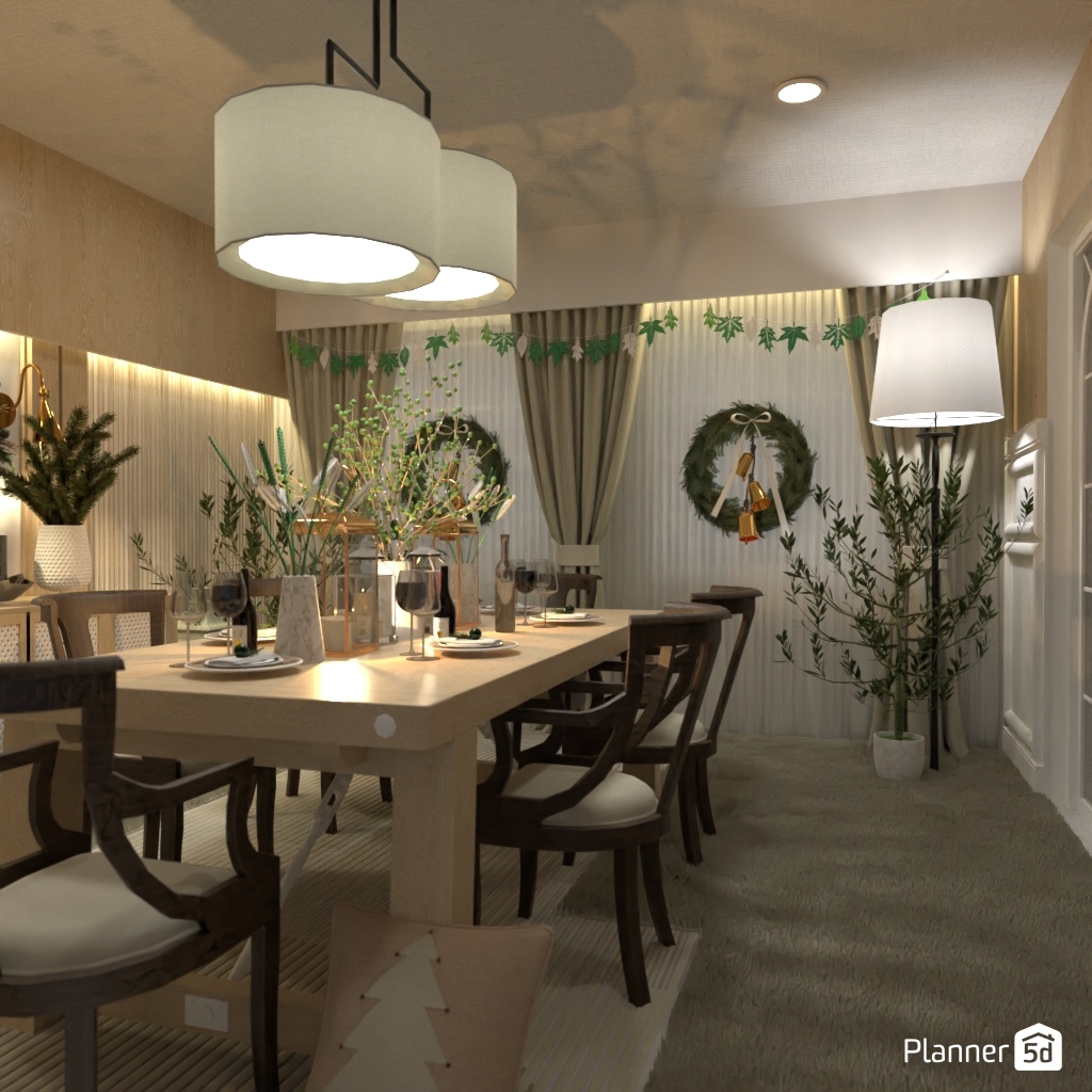 DB: Thanksgiving Day - room shell copy #23448187 by Editors Choice