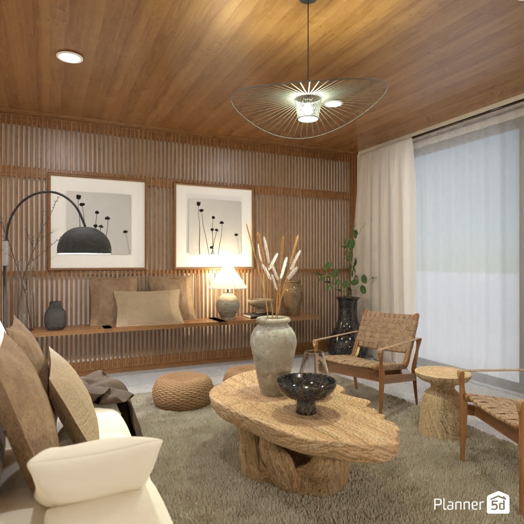 Japandi Living room #25682316 by Editors Choice