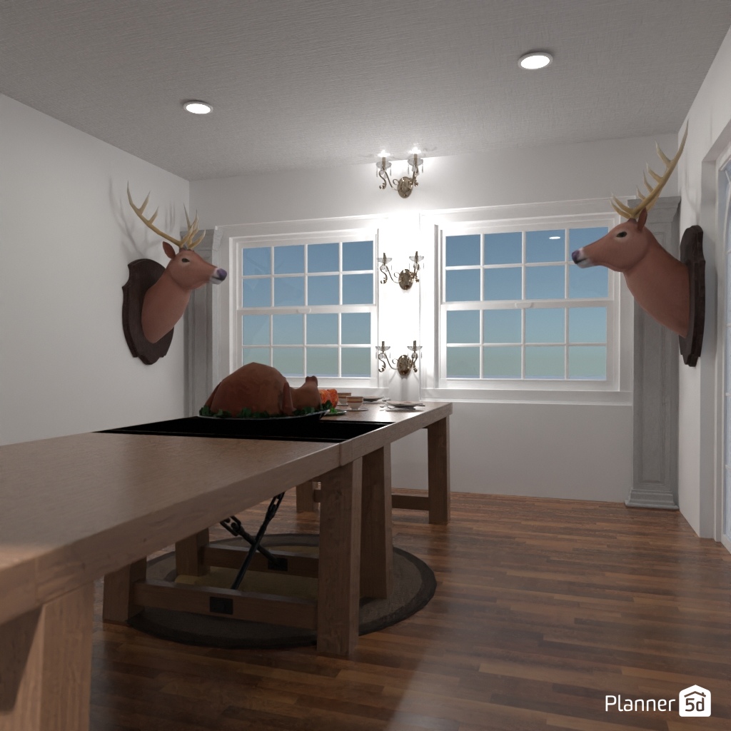 DB: Thanksgiving Day - room shell copy #23468003 by Editors Choice