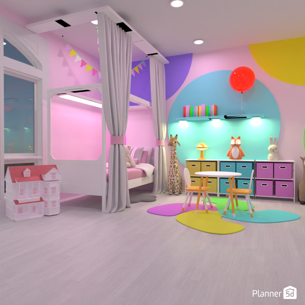 Candy Land Kid's Room #21269714 by Editors Choice