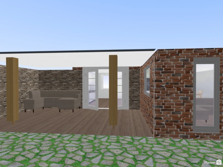 aanbouw 6 met overkapping #169004 by bow ploeg