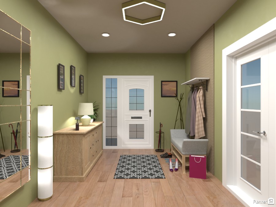 Hallway 1 #4390567 by Rita