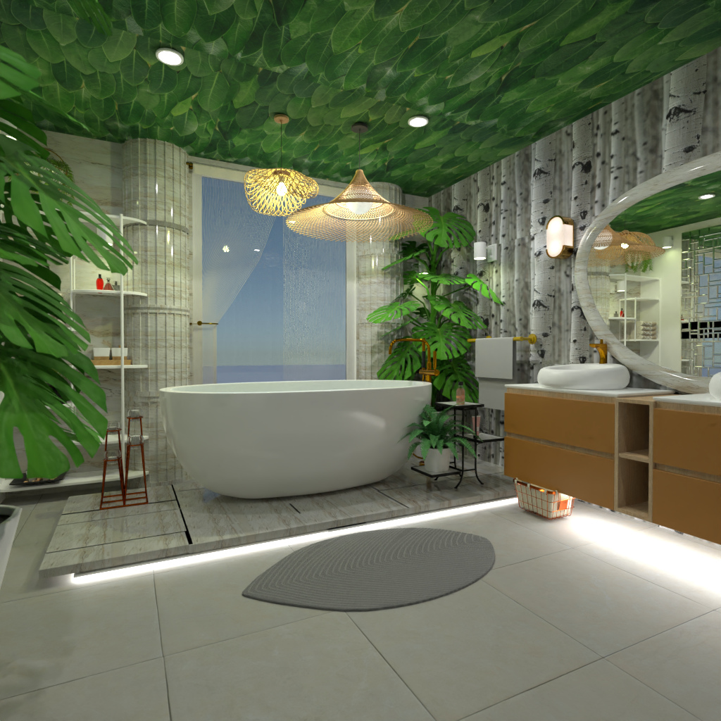 Biophilic Bathroom #13032483 by Editors Choice