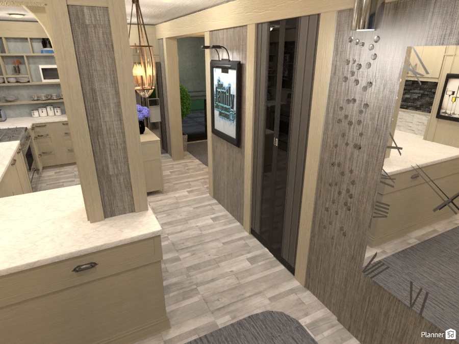 Hall to kitchen #2242701 by Wilson