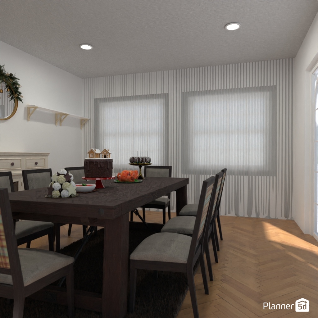 DB: Thanksgiving Day - room shell copy #23481802 by Editors Choice