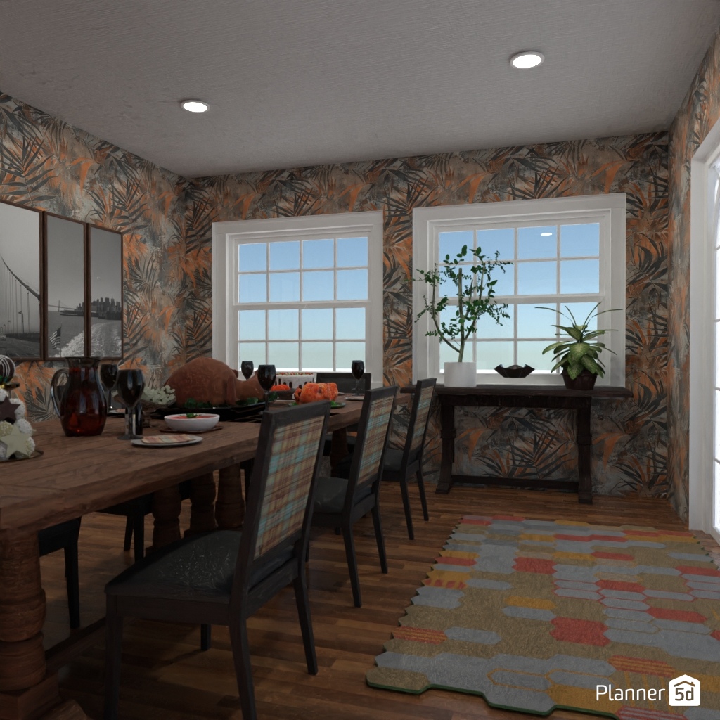 DB: Thanksgiving Day - room shell copy #23409407 by Editors Choice