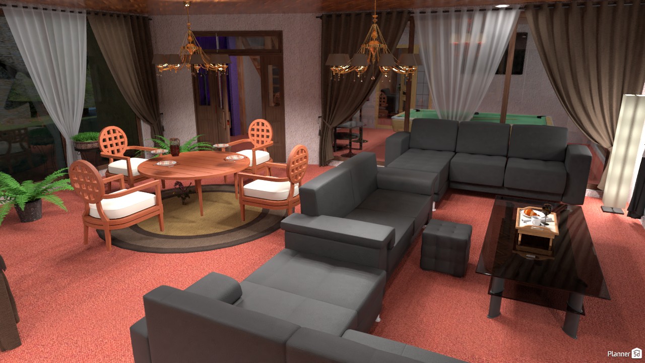 Designer's Home Living room 1st floor #3800704 by Richard Brown