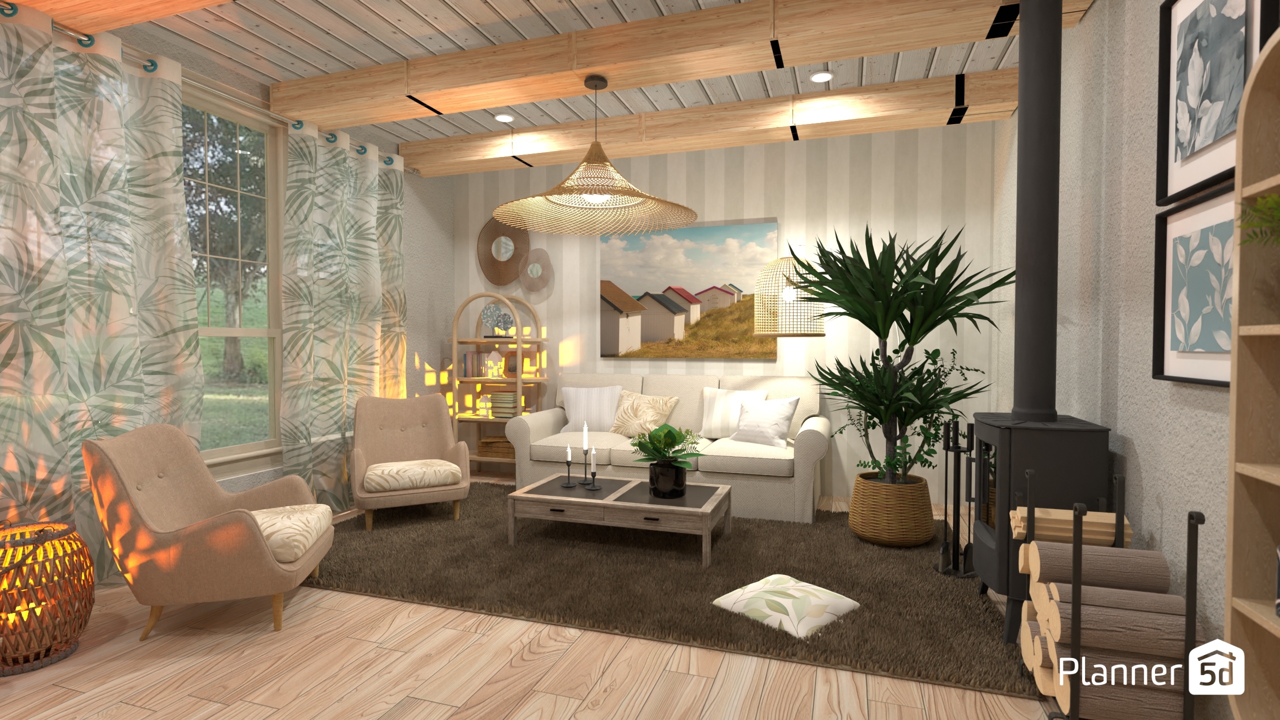 Cozy Scandinavian room #22985582 by Freek