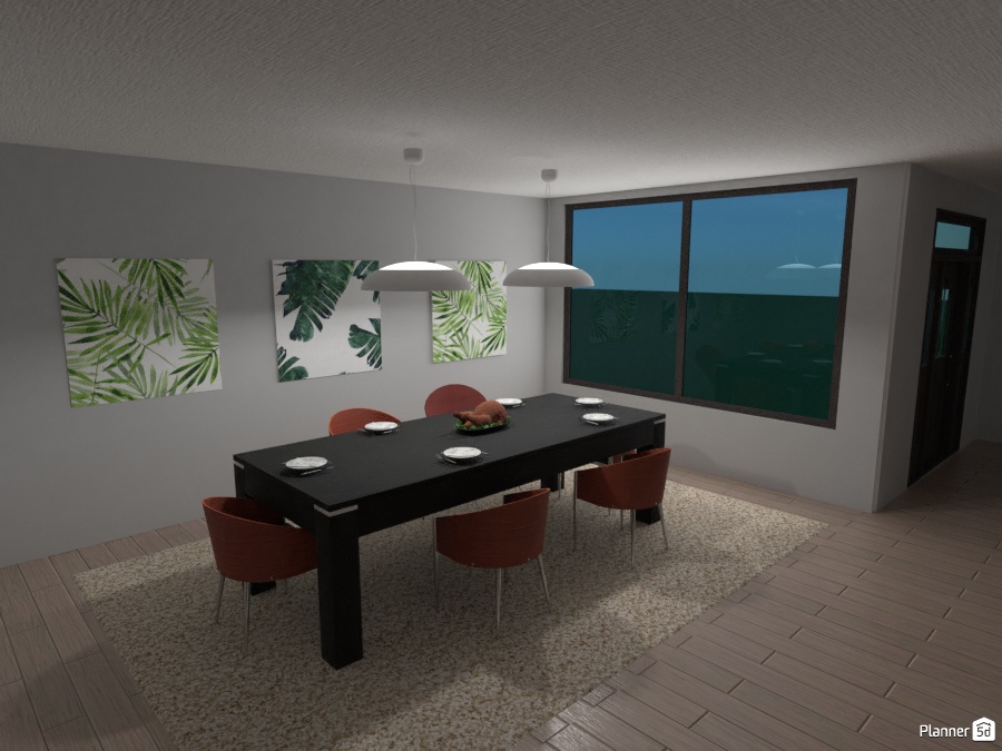 Dining Room #2042939 by Chloe Wolf