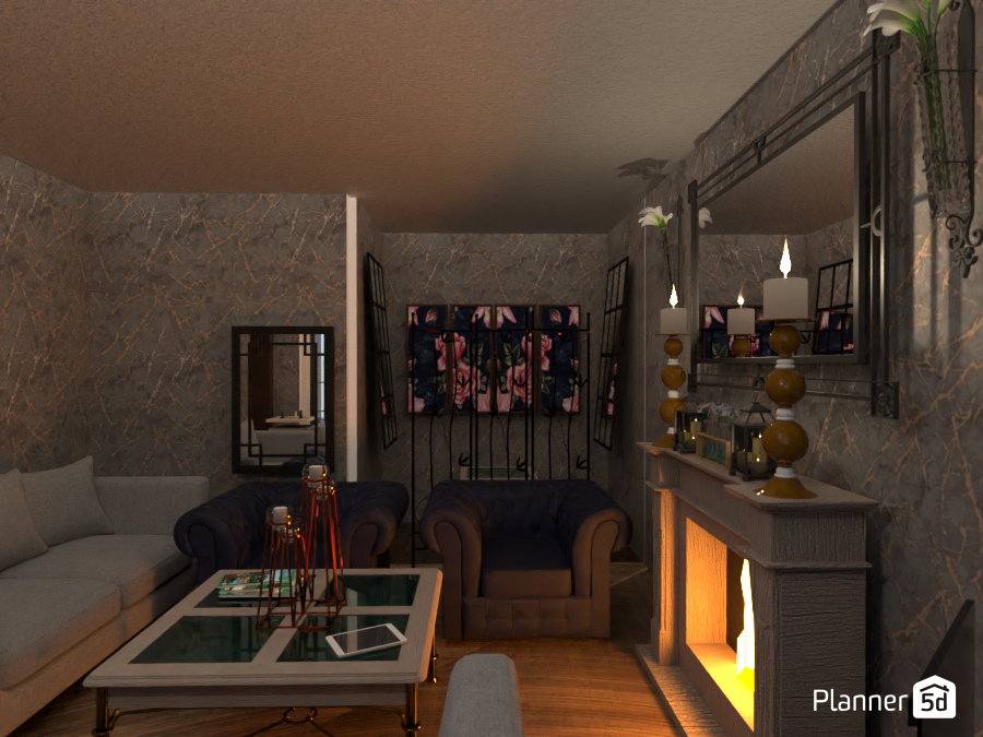 2nd photo of a unique cosy livingroom #9508360 by Leila Ashtiani