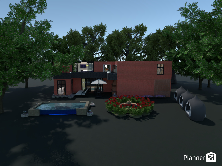 terraced holiday house #9509200 by Leila Ashtiani