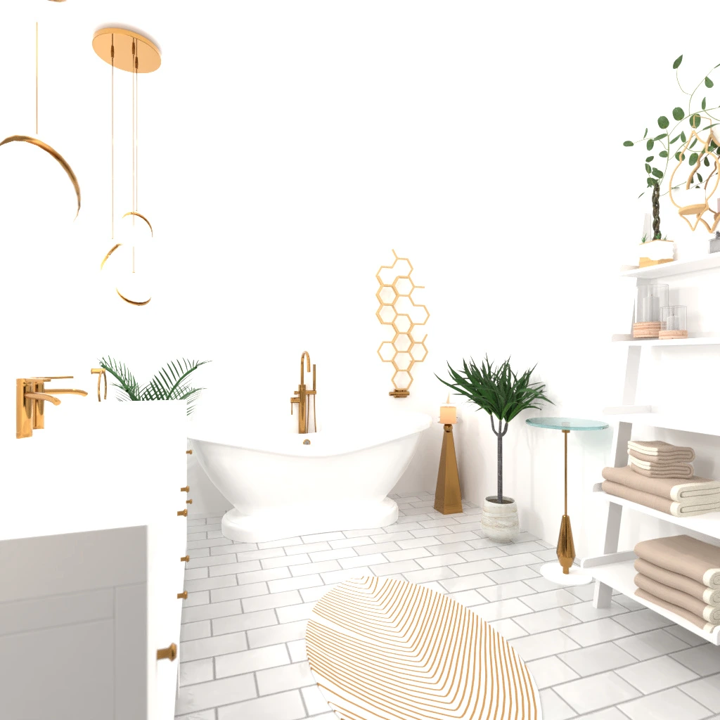Bathroom with candles #3049408 by Trish B