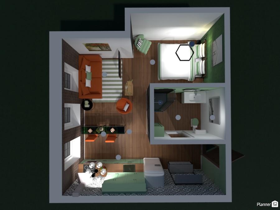 country cottage flat #4509103 by Anonymous:):)