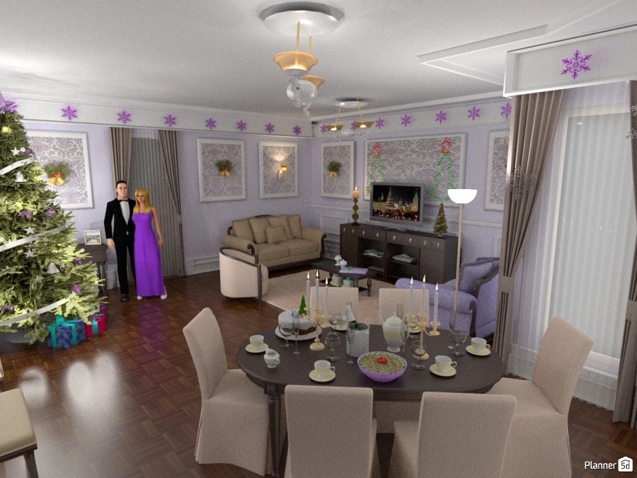 Гостиная к Зимнему марафону #67429 by Татьяна