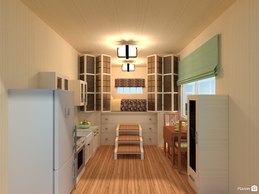 tiny trailer w hidden bed #1874846 by Joy Suiter