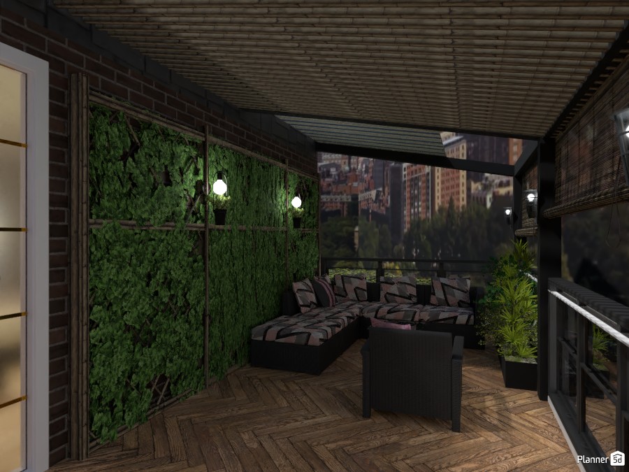 Sunshine Loft: Terrace #4046479 by Fede Lars