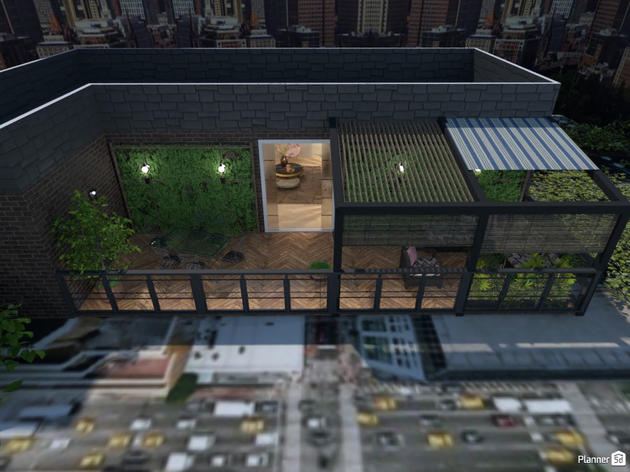 Sunshine Loft: Panoramic terrace #4046759 by Fede Lars