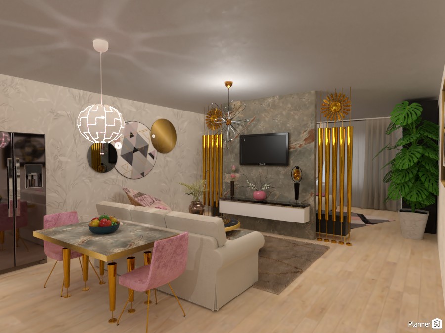 Sunshine Loft: Living view #4038552 by Fede Lars