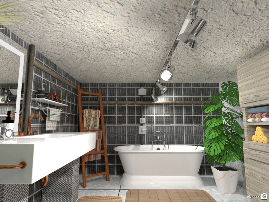 Quarto Progetto 2016: Industrial Loft #1236751 by Micaela Maccaferri