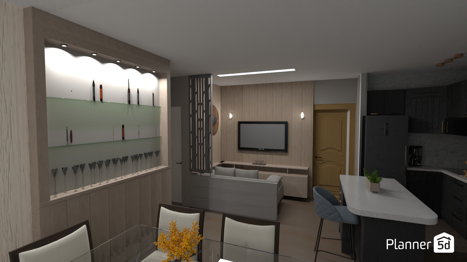 planta sem paredes cozinha #23386550 by User 145979670