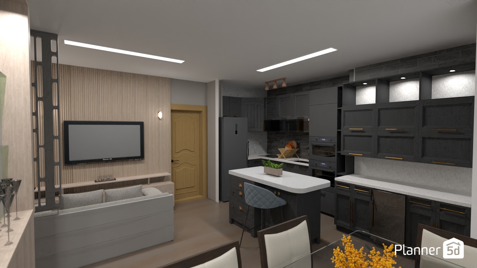 planta sem paredes cozinha #23386614 by User 145979670