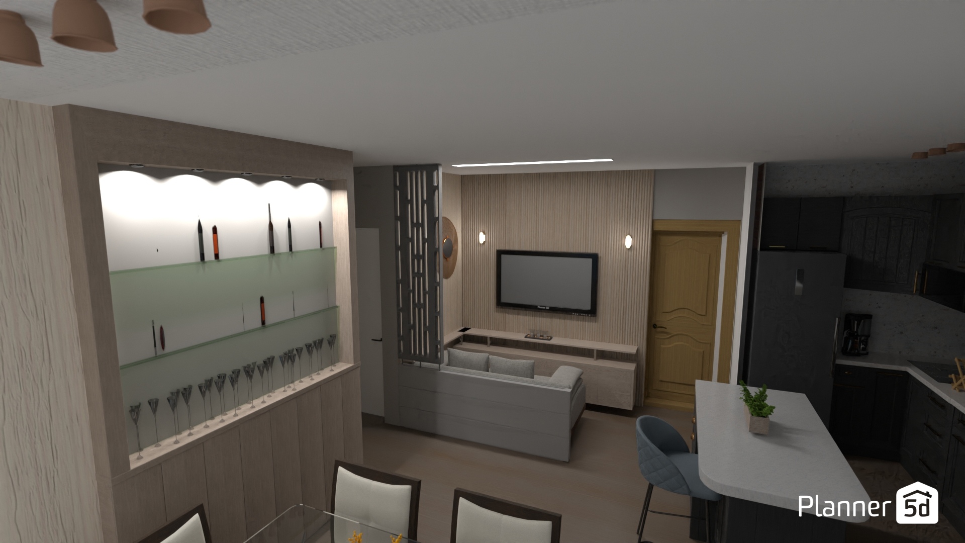 planta sem paredes cozinha #23386374 by User 145979670