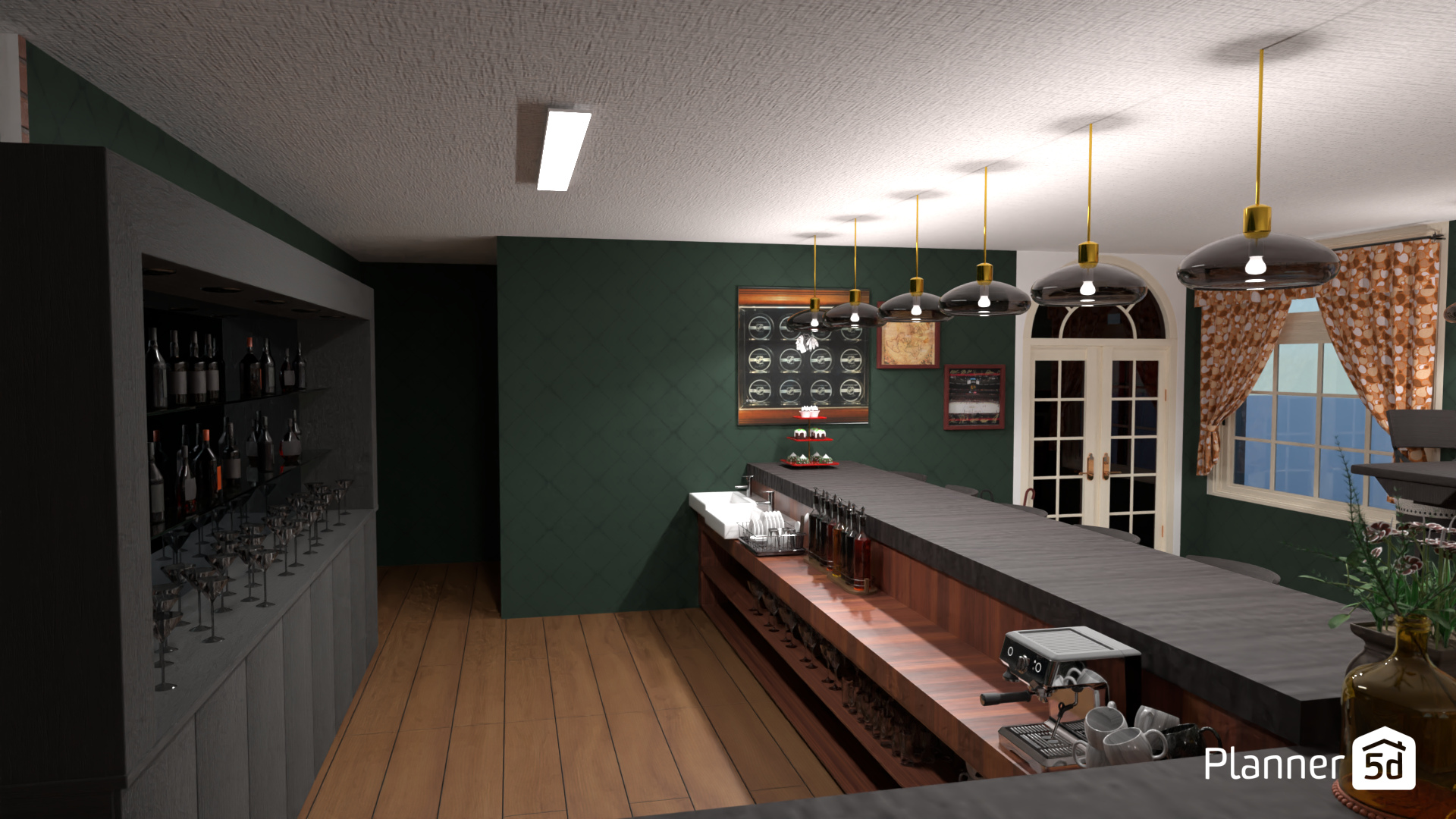 Pub bar back #15805475 by tiffbrant