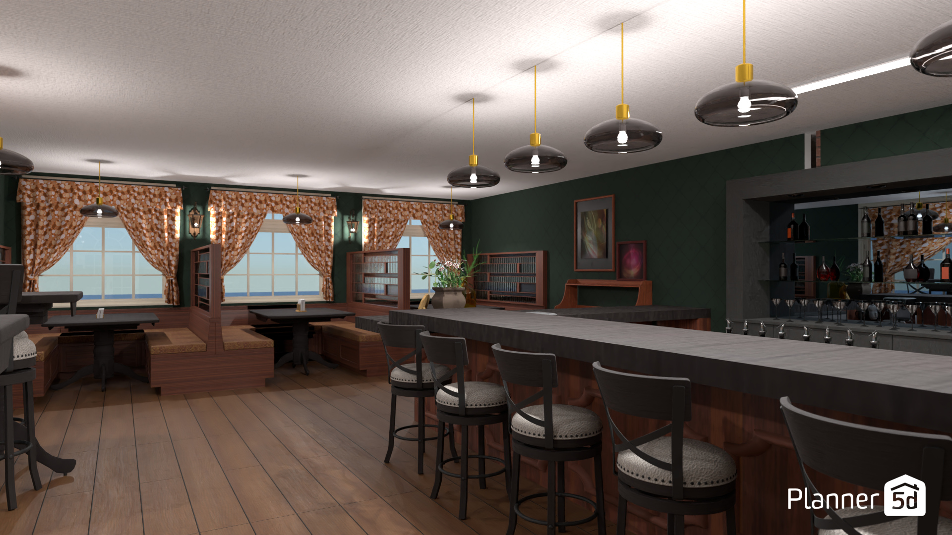 Pub interior #15805495 by tiffbrant