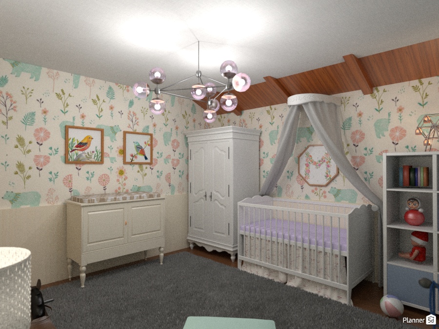 A baby girl nursery 1860004 by inbar ravitz image