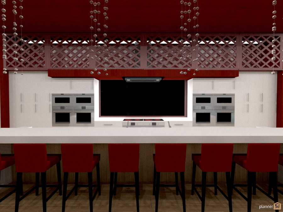 Domino Court - Scarlet Kitchen 967862 by Hardy Home Design image