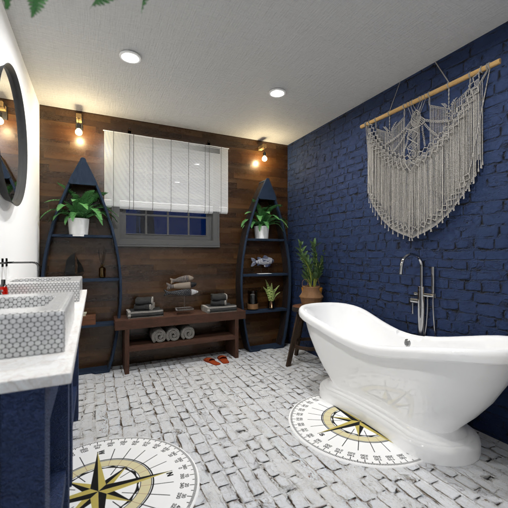 Nautical bathroom #12270196 by Editors Choice