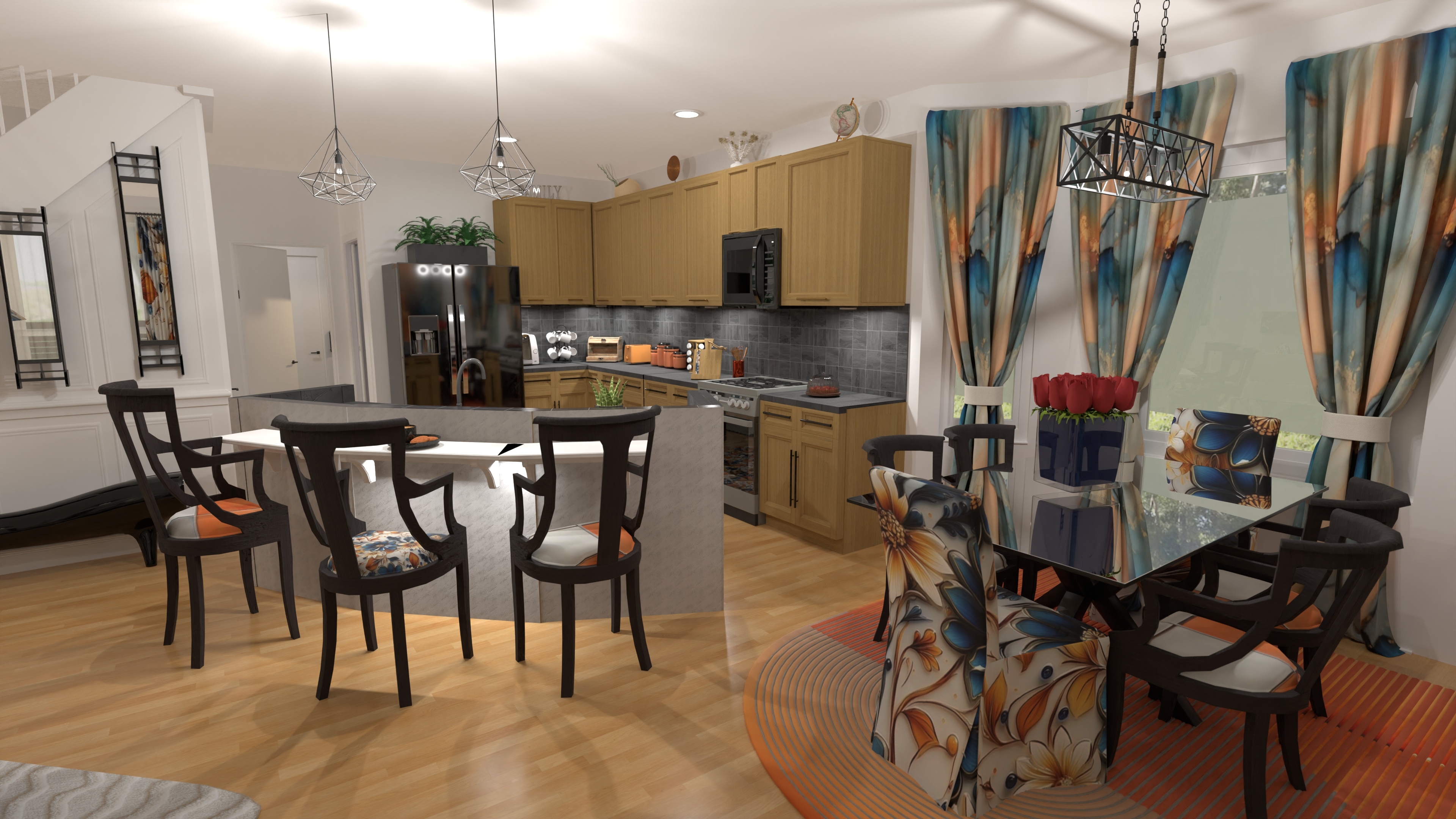 Virtual stage Tri-level. 7800+sq ft #26478852 by GPB Design