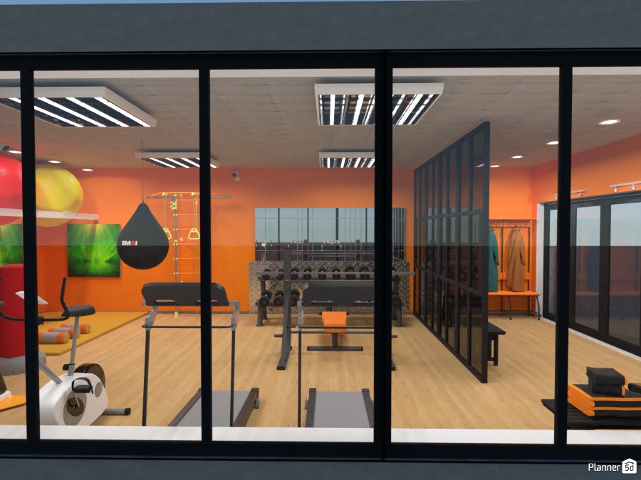 Gym interior 3729409 by Rita image