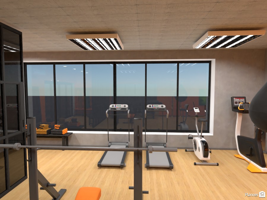 Gym interior #3729415 by Rita