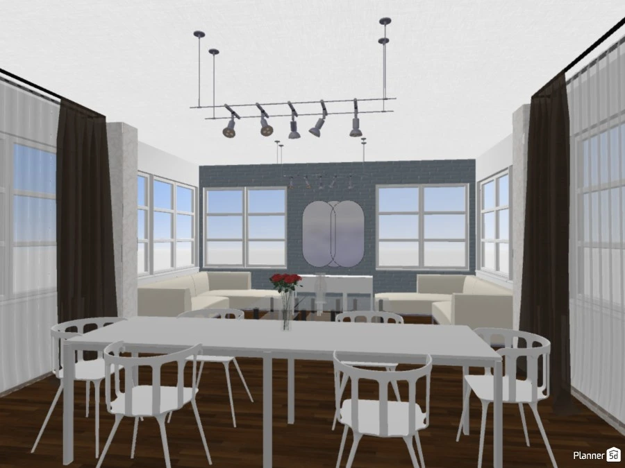 Living/Dining Room #3072516 by Gcatdesign07