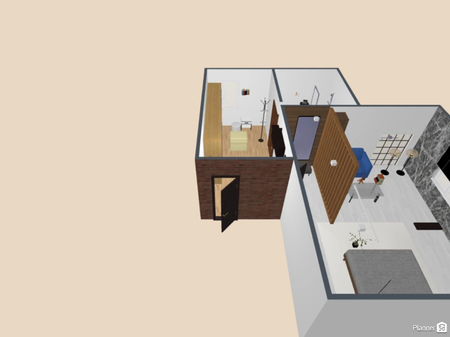 room design 2 - Free Online Design | 3D Bedroom Floor Plans by Planner 5D