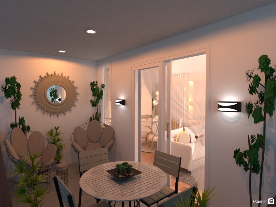 Luxe Appart - Terrace #3881771 by Maison Maeck