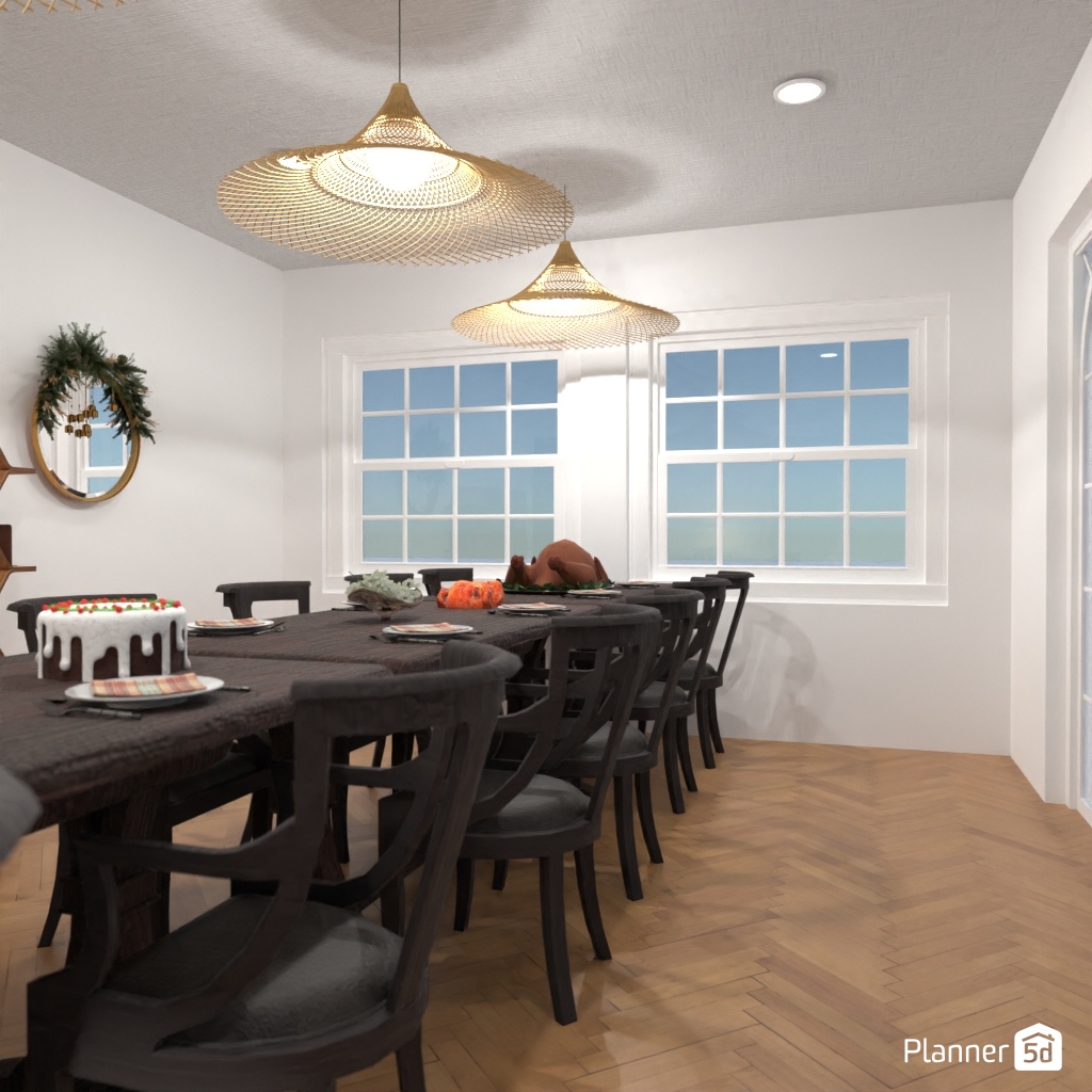 DB: Thanksgiving Day - room shell copy #23456815 by Editors Choice