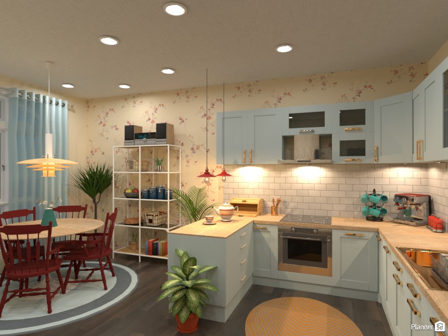 3D Kitchen Design Layout | Free Designing Tool – Planner 5D