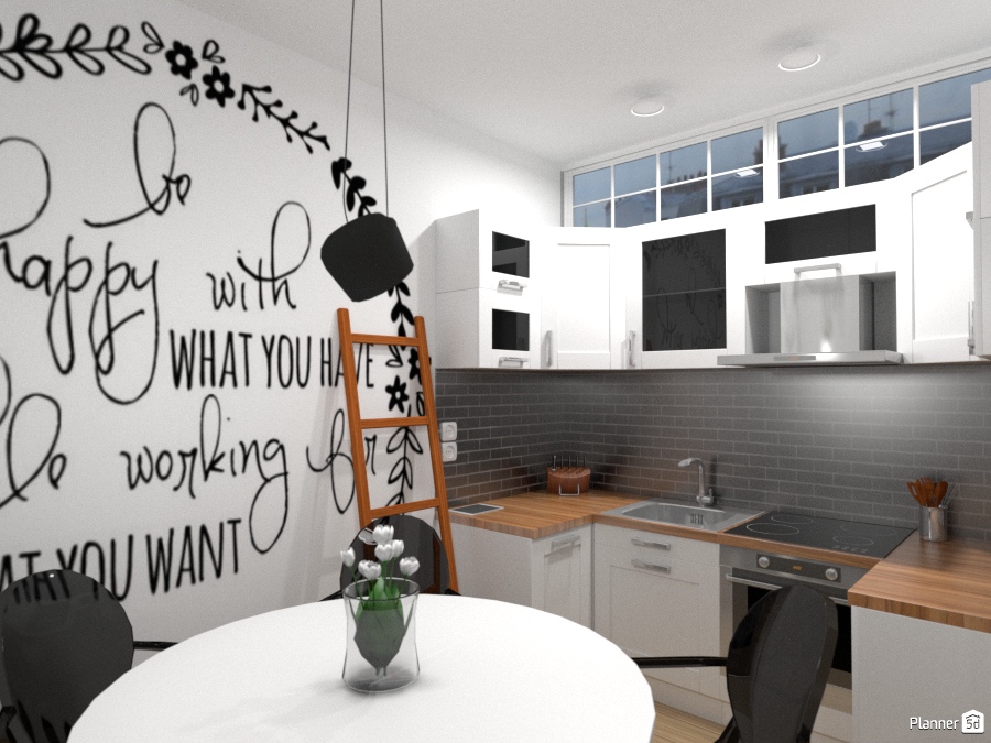 Kitchen (apartment of a fashion lover) #1720479 by Lucija Marko