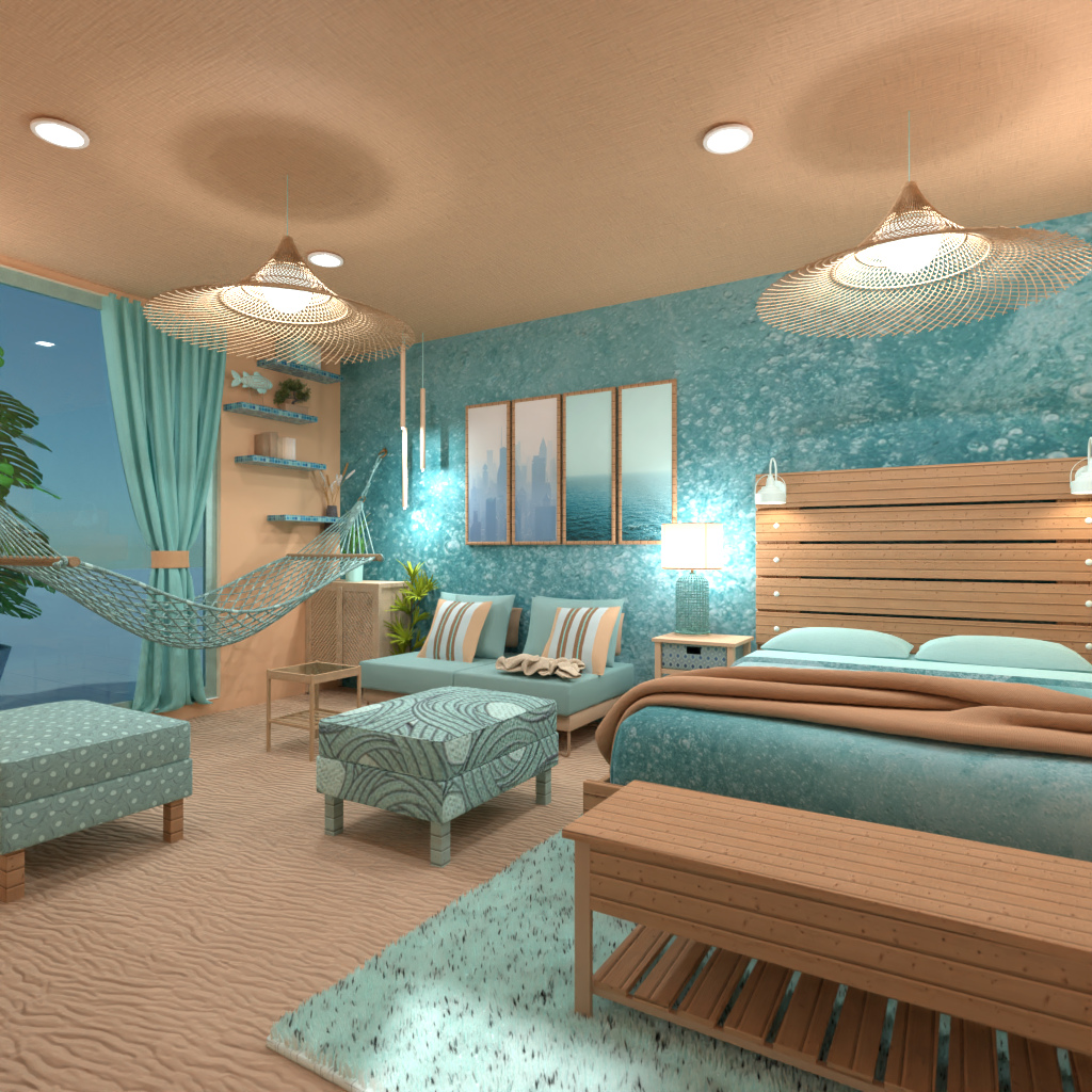 Ocean Bedroom #13441911 by Editors Choice