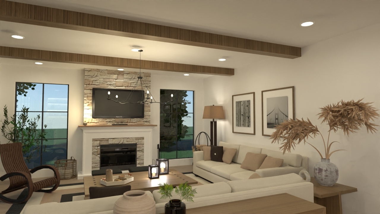 Kitchen and living #23352754 by Pallavi Gosavi