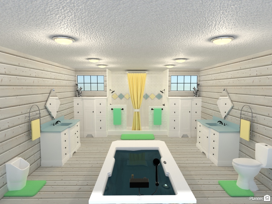 large walk in shower n tub #2066431 by Joy Suiter