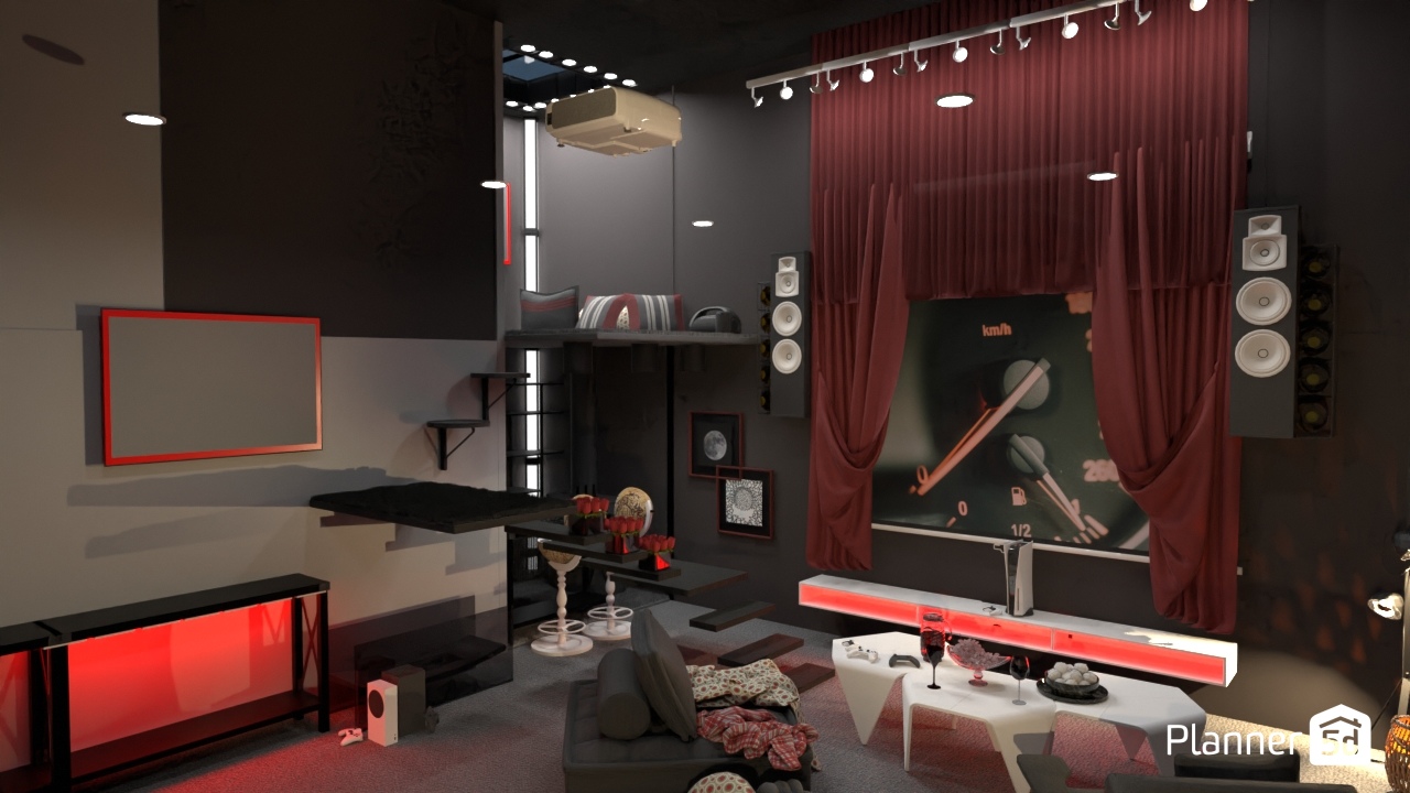 HOME THEATER #27501660 by Zaylakuan