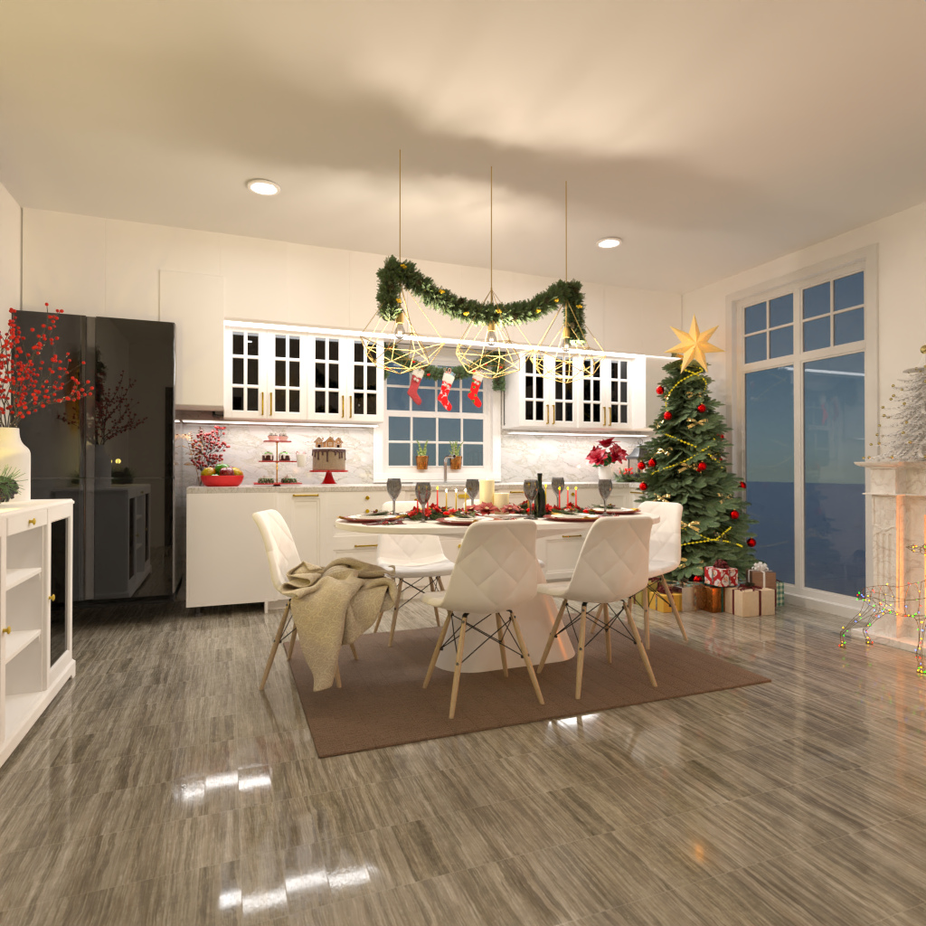 Christmas is coming to.. kitchen #10719464 by Editors Choice