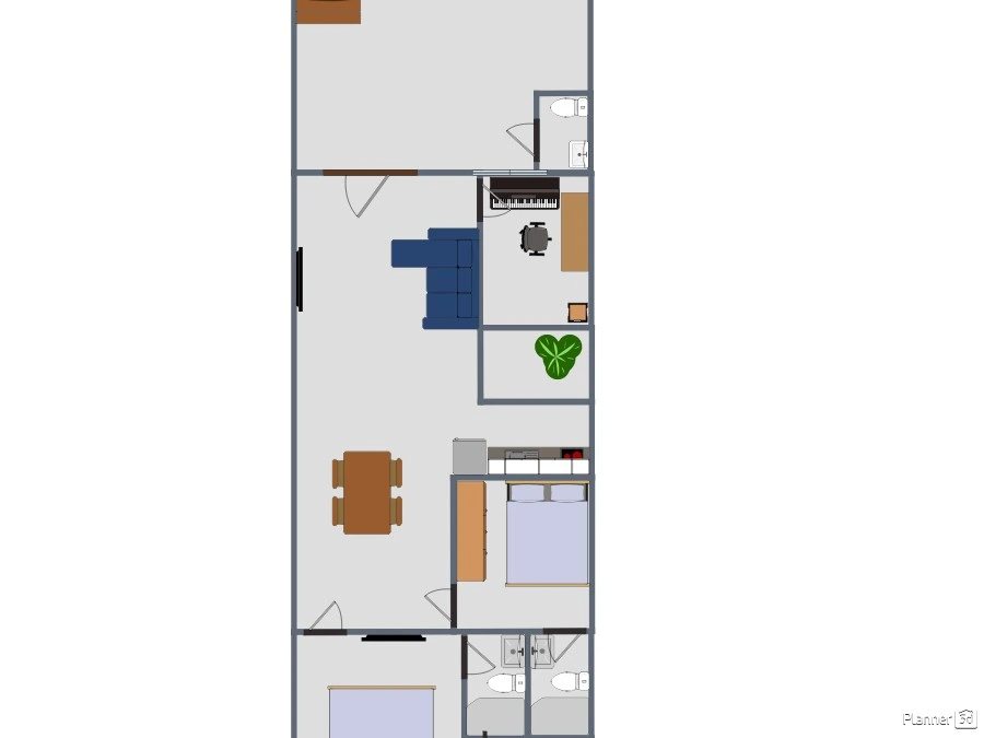andar de cima projeto 01 2018 #2986444 by Danyel Rib