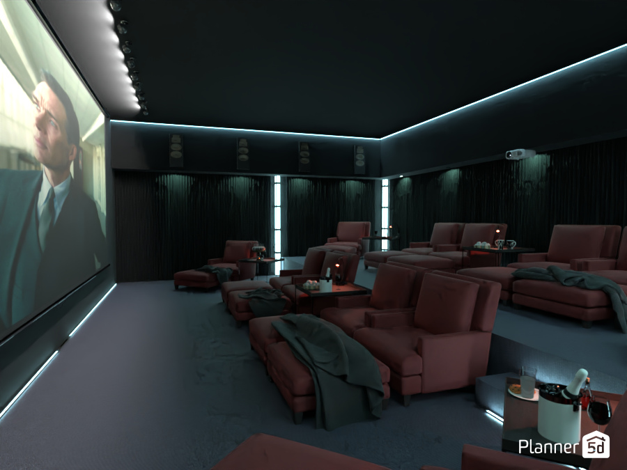 Big Home Cinema #14467231 by Ely Bnd