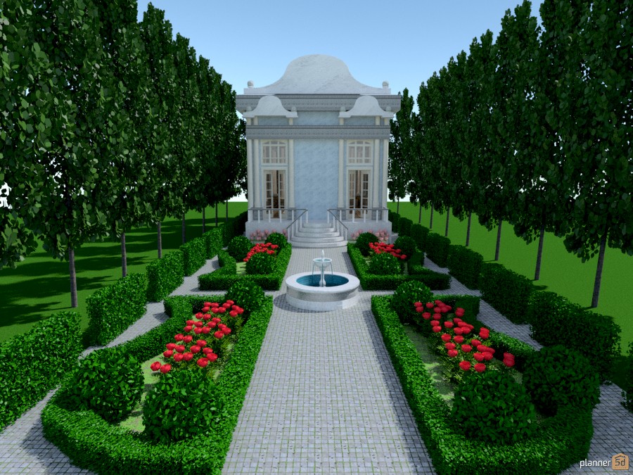 Giardino al' italiana #1034712 by Svetlana Baitchourina